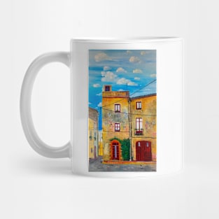 Old street. Quiet noon. Сastello d'Empuries Mug